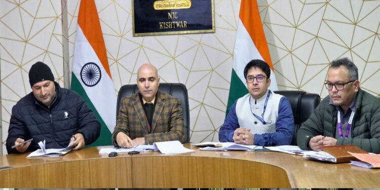 DC Kishtwar reviews performance of banks at DLRC meeting