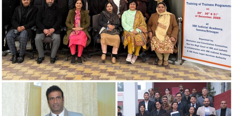 3 day “Conduct of Mediation- Advanced Course (Capsule Course)”for mediators, advocates concludes