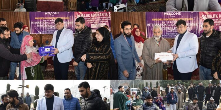 DC Ganderbal presides over Mega Awareness camp on occasion of International Day of Persons with Disabilities