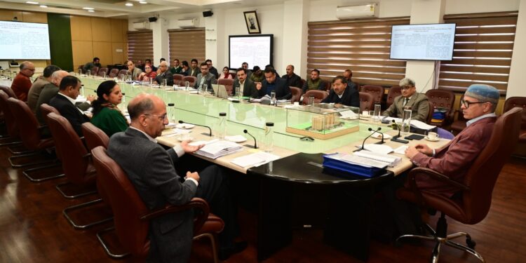 CM Omar Abdullah chairs J&K Housing Board Meeting