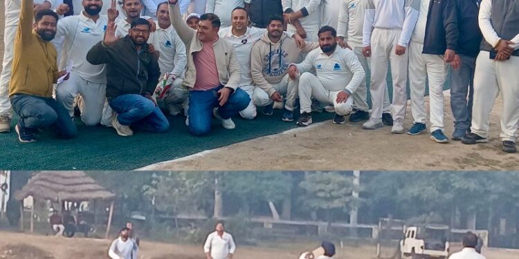 Kathua Admin Cup: CMO XI outplays PWD XI by 16 runs in gripping encounter
