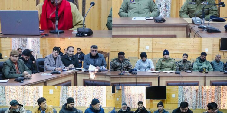 DC Bandipora Reviews Republic Day Arrangements
