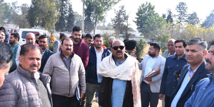 Deputy Chief Minister reviews development projects in Nowshera Division