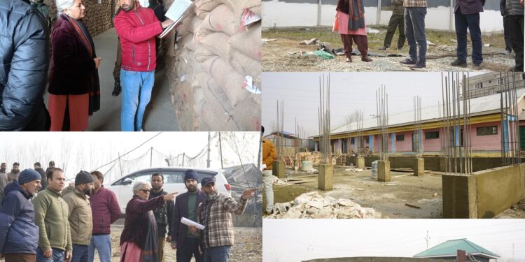 DC Bandipora reviews Multi-Sector projects to strengthen public services in district