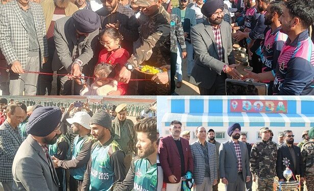 Alpha Cup 2025 – 1st Edition T-20 Cricket Tournament begins at Sports Stadium Doda