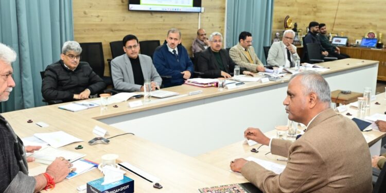 Lieutenant Governor chairs high level review meeting of Subordinate Departments of Home Department