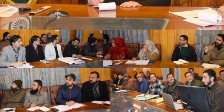 DC Pulwama reviews implementation of pension schemes in district