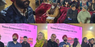 Women Entrepreneurship, SHG Mela held at Anantnag