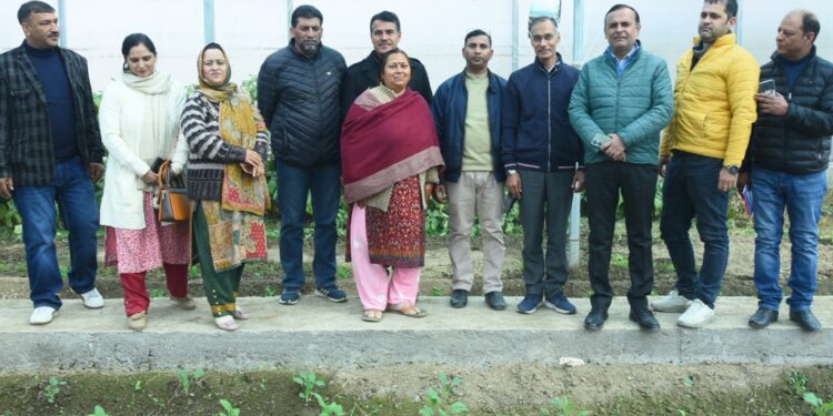 Director Agriculture reviews departmental activities in Kishtwar District