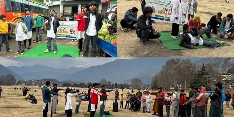 Kishtwar admin, DIPR center organise Nukkad Natak to promote Nasha Mukt Bharat Abhiyan