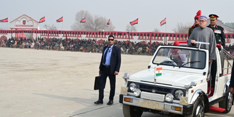 CM Omar Abdullah attends passing out parade of Agniveer batch in Srinagar