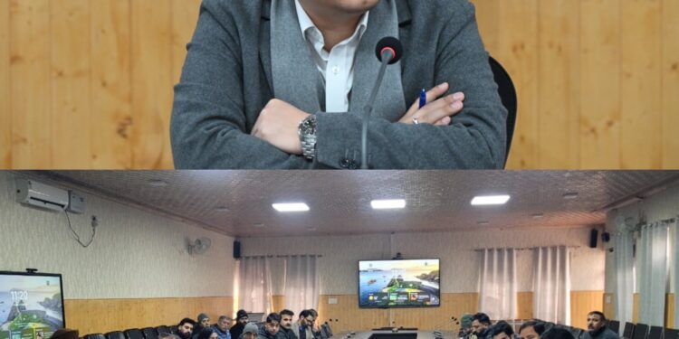 DC Baramulla Reviews Progress of Award Money, CSR Projects