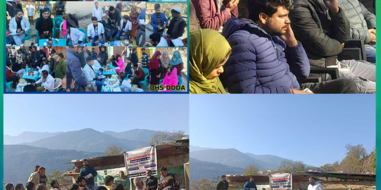 Prashasan Gaon Ki Ore in full swing across Doda District