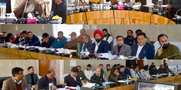 Deputy CM reviews development works in Poonch; emphasizes quality, timely completion
