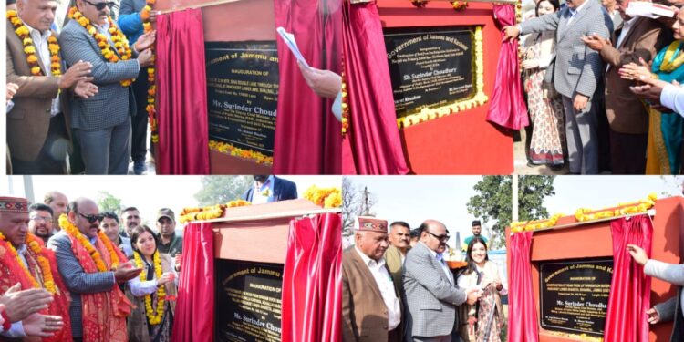 Deputy Chief Minister inaugurates Rs 10.27 cr road projects in Bhalwal