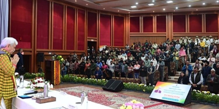 Lieutenant Governor hands over appointment letters to 41 NoKs of victims of terrorism of Jammu Division