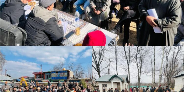 District Admin Shopian Intensifies Grassroots Outreach under “Prashasan Gaon Ki Ore” campaign