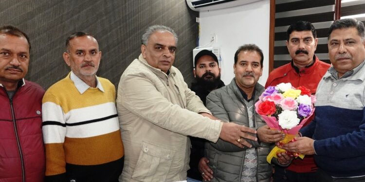 AHD Jammu staff thanks Agriculture Minister, ACS, Director for clearing long pending promotions