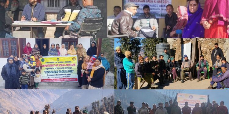 “Prashasan Gaon Ki Ore” campaign culminates in District Doda