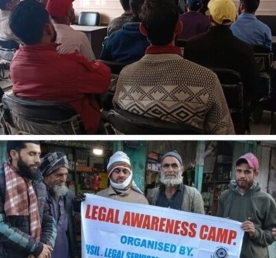 Awareness program on NALSA, State Welfare Schemes held at Reasi