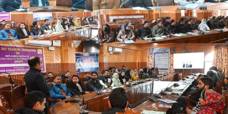 One-Day Training Programme on Implementation of IHIP Held at Shopian