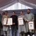 MLA Zadibal felicitates National Award winners in Kashmir Handicrafts