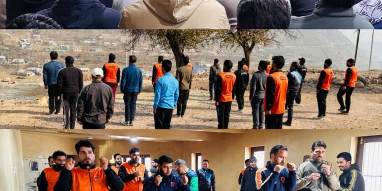 DYSS Baramulla’s residential Training for PETs, REKs Enters Day Two with Focus on Fitness, Skill Enhancement