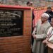 CM Omar Abdullah lays foundation of two commemorative gates at Hazratbal Shrine