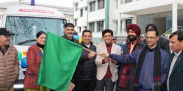SDH Bhaderwah gets Patient Transport Ambulance under CSR initiative