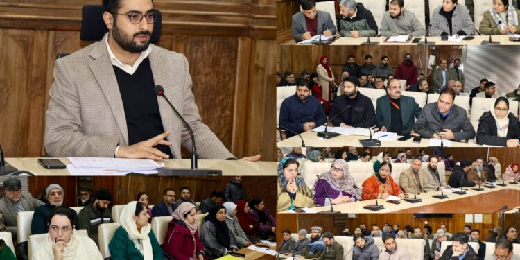 DC Srinagar assesses progress of Mission Yuva in the district