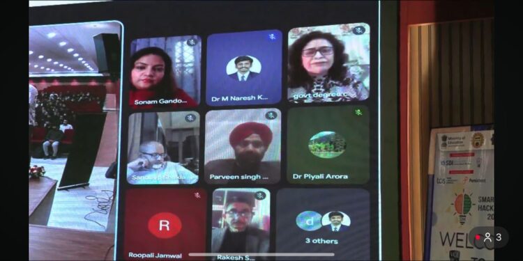 GDC Hiranagar faculty leads J&K’s representation as Jury for Smart India Hackathon 2025 Grand Finale
