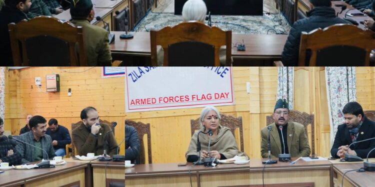District Admin Bandipora Observes Armed Forces Flag Day