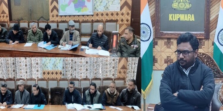 DC Kupwara reviews compliance with SC orders on stray dog management at DLC meeting