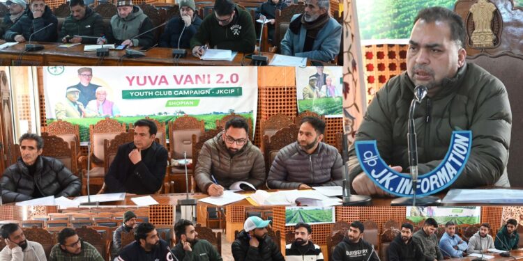 Two-Day Yuva Vani 2.0 Training programme under JKCIP for Youth clubs held at Shopian