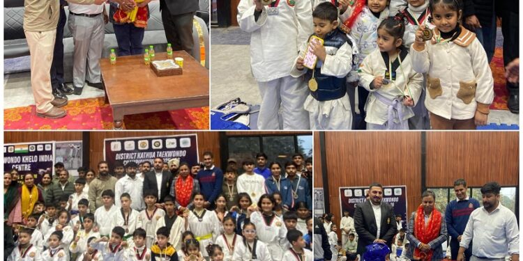 District Kathua Taekwondo Championship 2025 concludes