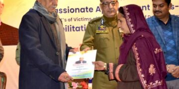 Lieutenant Governor hands over appointment letters to 39 NoKs of terror victims from Kashmir Division