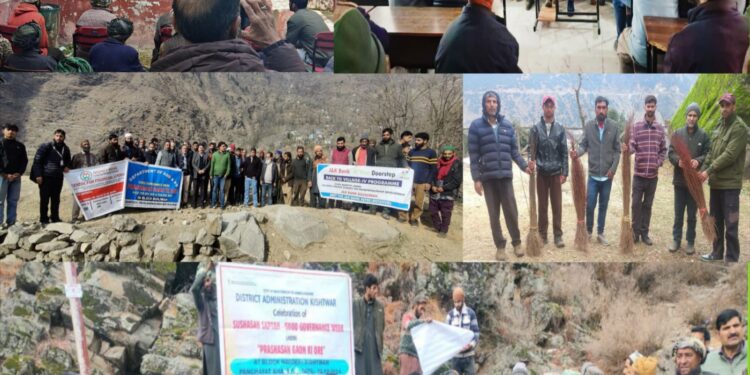 Good Governance Week – Day 04: “Prashasan Gaon Ki Ore” strengthens grassroots governance in District Kishtwar