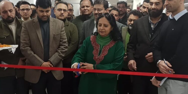 Mandeep Kaur inaugurates JMC’s Health Club for Municipal employees at Jammu