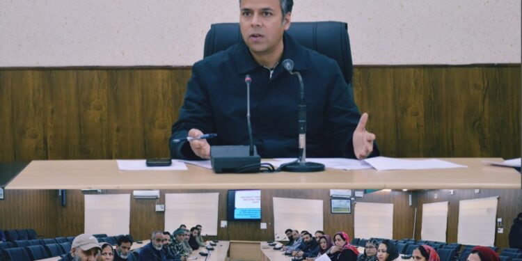 DC Budgam chairs District Task Force review meeting on Pulse Polio Immunization Drive 2025