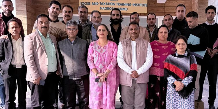 LMD concludes 2-day training programme at Excise and Taxation Institute Nagrota