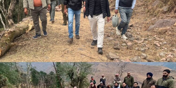 RDD team inspects PMAY, MGNREGA works in LoC Village Kirni