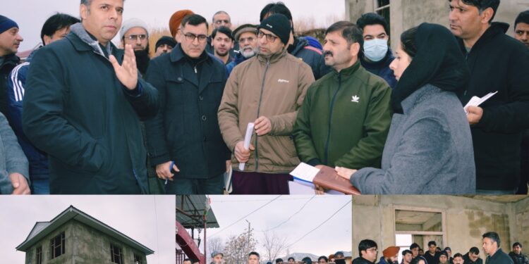 DC Budgam Visits Pandit Colony Sheikhpora; Addresses Community Concerns