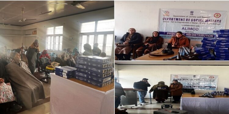 SWD organizes Prosthetic Aid Distribution Camp at CRC Bemina
