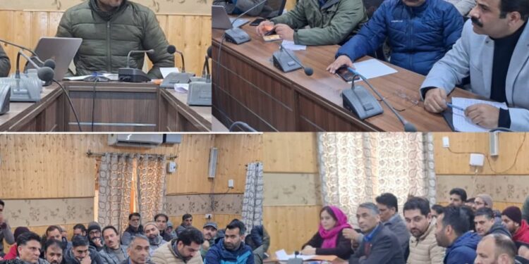 Implementation of RBD Act reviewed at Anantnag