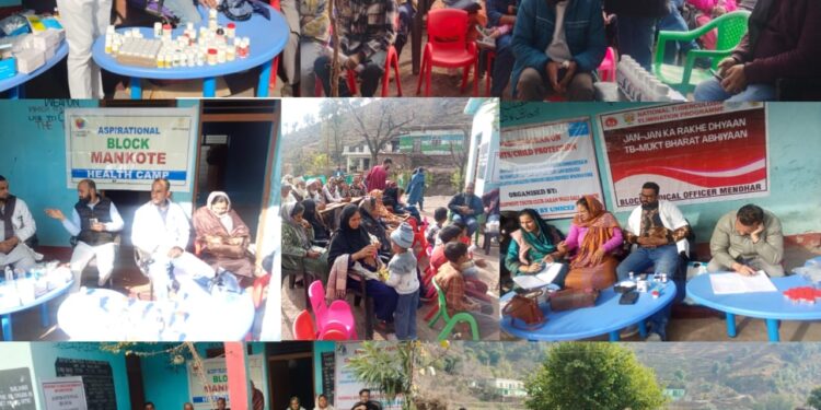 Multi-Departmental Outreach Camp held at Aspirational Block Mankote to strengthen grassroots services