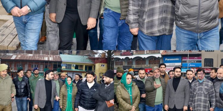 DC Srinagar conducts extensive tour of Lal Chowk area, overviews developmental needs of the area