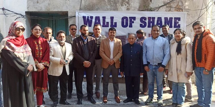 JMC intensifies cleanliness drive through ‘Wall of Shame’ initiative