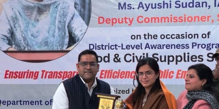 Awareness programme on FCS&CA schemes held at Samba