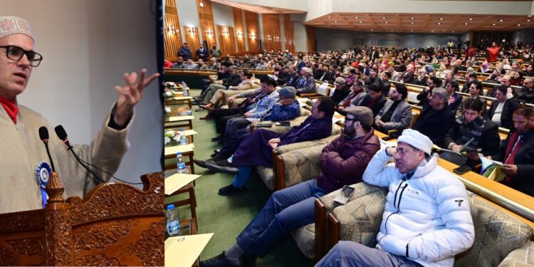 CM Omar Abdullah addresses 43rd foundation day of SKIMS