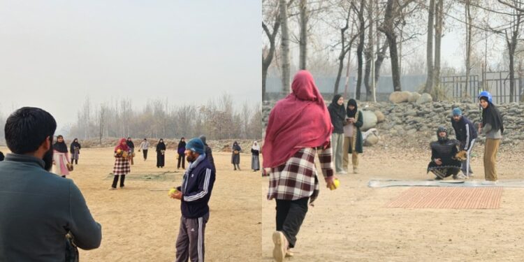Softball coaching camp concludes successfully at Bandipora